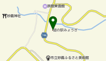 道の駅 みょうぎ トイレの地図画像