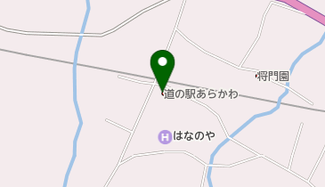 道の駅 あらかわ トイレの地図画像