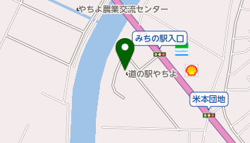 道の駅 やちよ トイレの地図画像