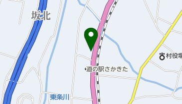 道の駅 さかきた トイレの地図画像
