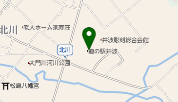 道の駅 井波 トイレの地図画像