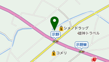 道の駅 庄川 トイレの地図画像