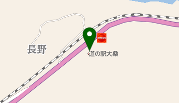 道の駅 大桑 トイレの地図画像