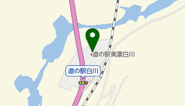 道の駅 美濃白川 トイレの地図画像