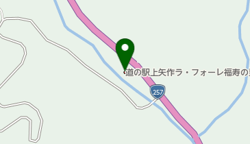 道の駅 上矢作ラ・フォーレ福寿の里 トイレの地図画像