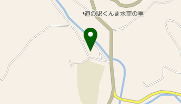 道の駅 くんま水車の里 トイレの地図画像