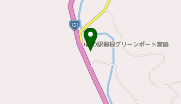 道の駅 豊根グリーンポート宮嶋 トイレの地図画像