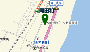 道の駅 パーク七里御浜 トイレの地図画像