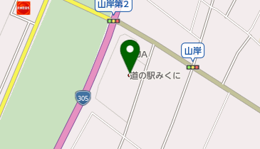 道の駅 みくに トイレの地図画像