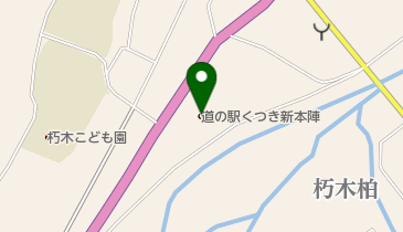 道の駅 くつき新本陣 トイレの地図画像