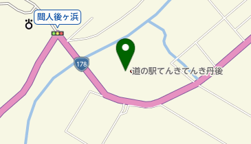 道の駅 てんきてんき丹後 トイレの地図画像