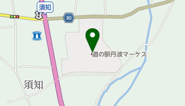 道の駅 丹波マーケス トイレの地図画像