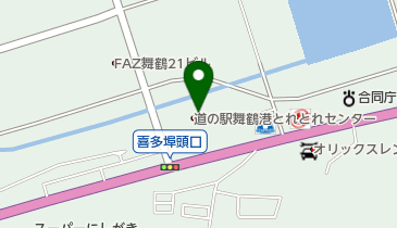 道の駅 舞鶴港とれとれセンター トイレの地図画像