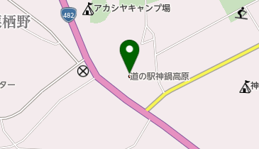 道の駅 神鍋高原 トイレの地図画像