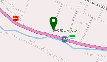 道の駅 しんぐう トイレの地図画像