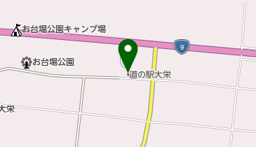 道の駅 大栄 トイレの地図画像