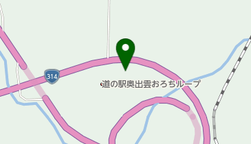 道の駅 奥出雲おろちループ トイレの地図画像