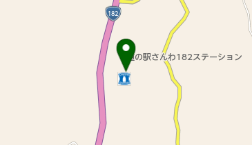 道の駅 さんわ182ステーション トイレの地図画像
