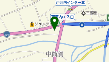 道の駅 来夢とごうち トイレの地図画像