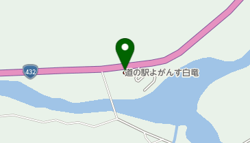 道の駅 よがんす白竜 トイレの地図画像