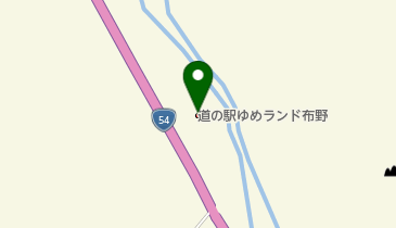 道の駅 ゆめランド布野 トイレの地図画像