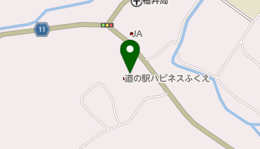 道の駅 ハピネスふくえ トイレの地図画像