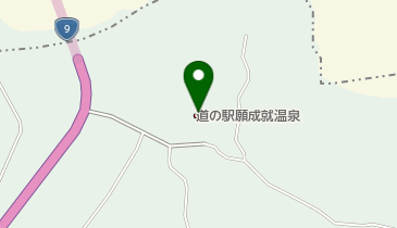 道の駅 願成就温泉 トイレの地図画像