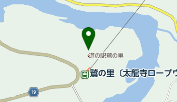 道の駅 鷲の里 トイレの地図画像