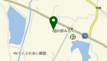 道の駅 みろく トイレの地図画像