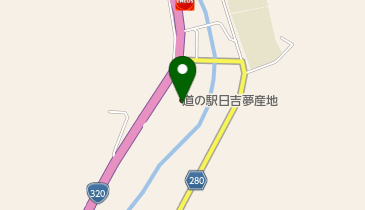 道の駅 日吉夢産地 トイレの地図画像
