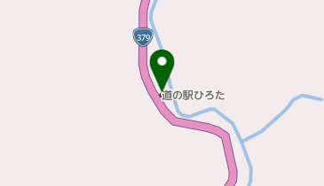 道の駅 ひろた トイレの地図画像
