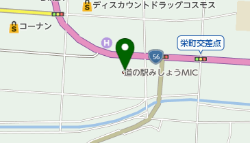 道の駅 みしょうMIC トイレの地図画像