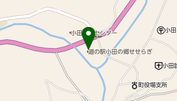 道の駅 小田の郷 せせらぎ トイレの地図画像