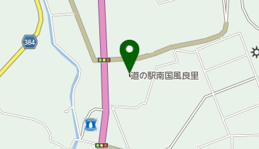 道の駅 南国風良里 トイレの地図画像