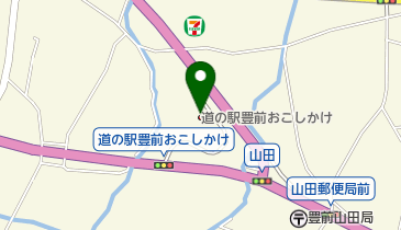 道の駅 豊前おこしかけ トイレの地図画像