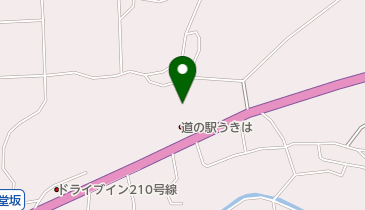 道の駅 うきは トイレの地図画像