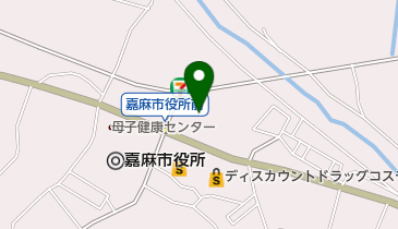 道の駅 うすい トイレの地図画像