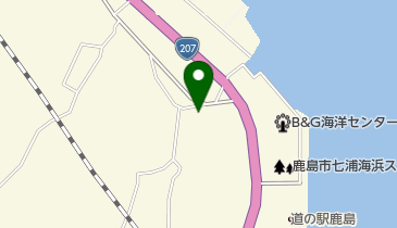 道の駅 鹿島 トイレの地図画像