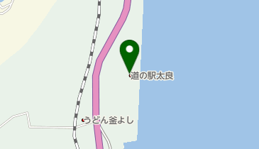 道の駅 太良 トイレの地図画像