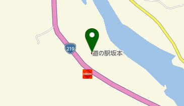 道の駅 坂本 トイレの地図画像