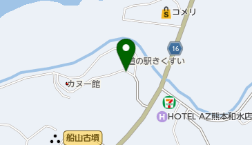 道の駅 きくすい トイレの地図画像