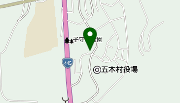 道の駅 子守唄の里 五木 トイレの地図画像