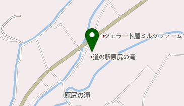 道の駅 原尻の滝 トイレの地図画像