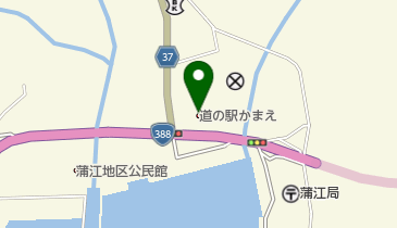 道の駅 かまえ トイレの地図画像