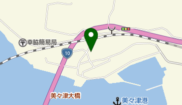 道の駅 日向 トイレの地図画像