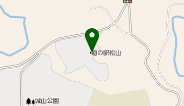 道の駅 松山 トイレの地図画像