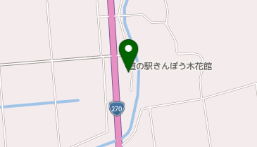 道の駅 きんぽう木花館 トイレの地図画像