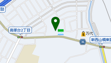 ユニクロ 西大和店 トイレの地図画像