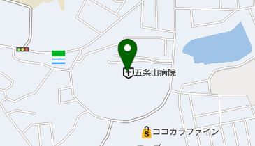 財団北林厚生会 五条山病院 トイレの地図画像