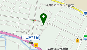 レピア西真美の丘 トイレの地図画像